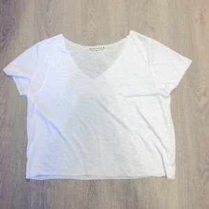 Project Social White Shear Top